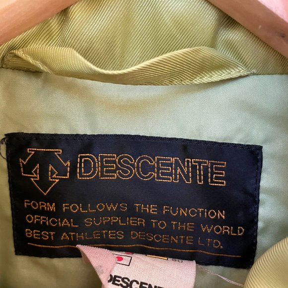 Vintage Descente Ski Jacket | Fluorescent Green - Picture 3 of 9